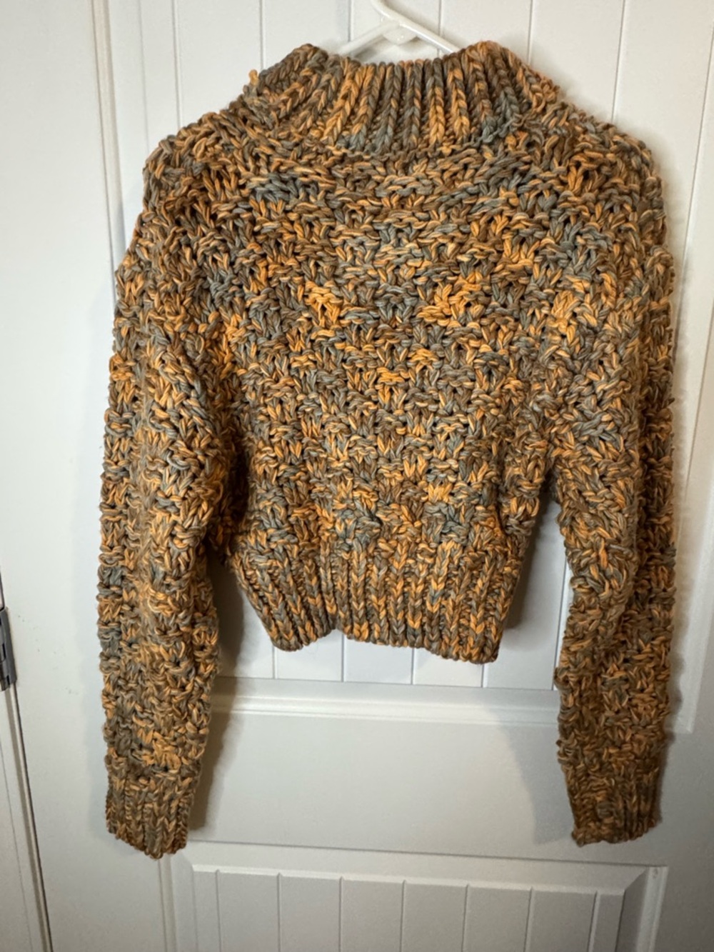 Altar’d State NWT Chunky Knit Cropped Sweater XS $88 Retail Multicolor - Picture 3 of 7